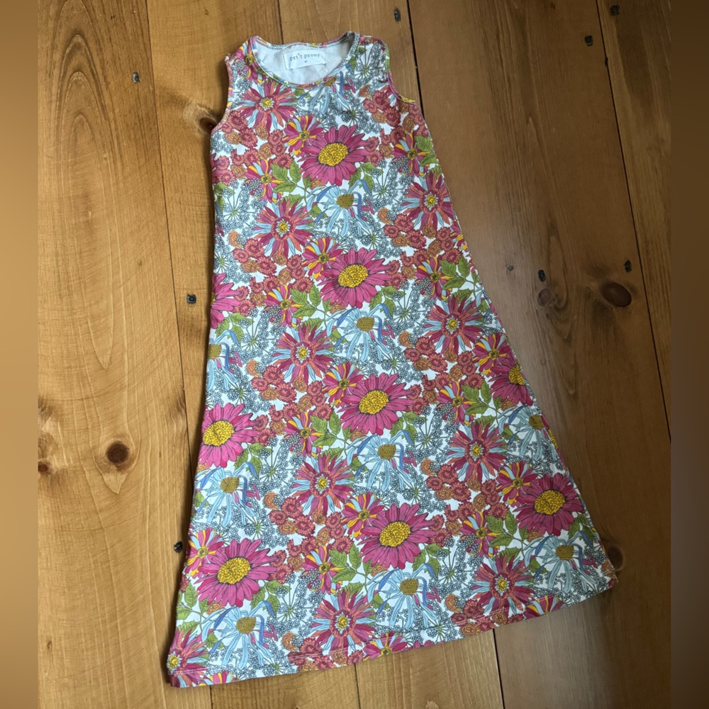 Petit Peony Floral Midi Dress size 6
